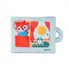 Livre interactif en tissu - Lilliputiens - Bonjour Petit renard - Jaune - Enfant - Mixte