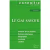 Du Cenacle Editions Le Gai Savoir - Fiche De Lecture