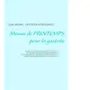 Menus de printemps pour la gastrite - Cédric Ménard
