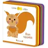 Livre tout-carton Grund - Bon appetit avec de la feutrine à toucher pour bébé à partir de 6 mois