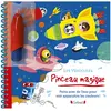 Grund Les véhicules: Peins avec de l'eau pour voir apparaître les couleurs ! Avec 1 pinceau