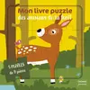 Thomas Jeunesse Mon Livre Puzzle Des Animaux De La Forêt - 5 Puzzles De 9 Pièces
