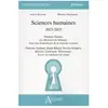 Atlande Eds Sciences humaines 2023-2025