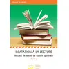 Campus Ouvert Invitation à la lecture