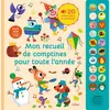 Livre sonore de comptines - Dès 1 an - 20 comptines - Éveil musical - ...