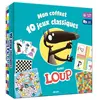Jeux de société Mon coffret 10 jeux classiques avec Loup Auzou