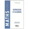 Ellipses Exercices d'algèbre
