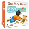 Jeu Petit Ours Brun - Puzzle à toucher Jouets