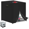 BEIJIYI Housse de Protection pour Réservoir d'eau 1000 L Bache Couverture Réservoir IBC d'eau de Pluie, Housse Cuve 1000L(120x80x116cm)