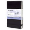 Moleskine Album aquarelle - Format de poche - Couverture rigide noire