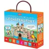Sassi Editore Le château fort: Avec 1 stylo spécial décalquage, 4 décors à compléter et 200 décalcomanies à sec