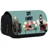 Trousse à crayon Spy x Family pour Garçon et Filles (PC5804) 20x10x7.5 cm Vert