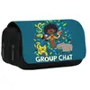 Trousse à crayon Encanto pour Garçon et Filles (PC5618) 20x10x7.5 cm Vert