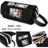Trousse à crayon Spy x Family pour Garçon et Filles (PC5790) 21x11x7 cm Noir