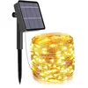 INEASICER Guirlande Lumineuse Exterieure Solaire - 32m 300 LED Guirlan...
