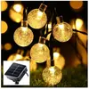 INEASICER Guirlande Lumineuse Solaire Exterieur - 12M 100 LED Guirland...