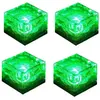 ZOLGINAH Ineasicer - Lampe Solaire Extérieur, 4 Pièces Étanche Lampe Solaire Sol, 8 modes d'éclairage led Lumineuse Solaire Jardin pour Terrasse Pelouse Route