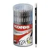 Kores Lot de 72 Crayon papier Grafitos bout gomme HB