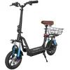 Trottinette Électrique iScooter i12 Avec Siège  Panier Arrière - Moteu...