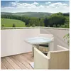 WINDHAGER Occultation balcon Sylt occultation 85% - 0,9x5m - Blanc
