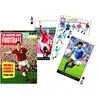 Jeu de cartes - PIATNIK - Football - 55 cartes thématiques - Intérieur - Mixte