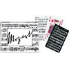 Piatnik Jeu de cartes - Coffret de 2 x 55 cartes : Mozart