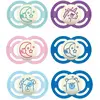MAM Perfect Nuit Sucette Silicone +6m Lot de 2 + Boîte de Stérilisation