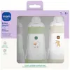MAM Lot De 3 Biberons Anti-Colique 260 Ml Lilas Et Sable - Mam
