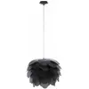 Suspension enfichable fleur anthracite suspension chambre d'amis coulo...