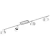 Spot DAVIDA 4 ampoules chrome