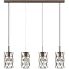 Eglo; My Light; My Style 97066 Lampe Suspendue, Acier, 60 W, Marron