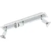Eglo Sarria Spot Acier Plafonnier 3 Lumières 15 W Noir Chrome