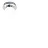 Plafonnier MOSIANO 1 ampoule chrome