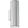Applique extérieur 2X3W Acier inoxydable-Riga. EGLO LIGHTING.