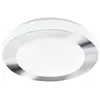 EGLO 95282 Plafonnier Led Carpi en Acier Blanc/Chromé