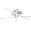 EGLO Lasana 1 - Wand/Plafondlamp - 1 Lichts - Chroom - Wit