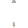 Suspension SILVARES 1 ampoule gris