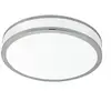 EGLO Palermo 2 - Wand/Plafondlamp - 1 Lichts - Ø41 cm - Wit, Chroom