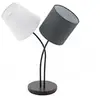 Lampe de table ALMEIDA 2 ampoules noir