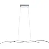 EGLO Lasana 2 - Hanglamp - 2 Lichts - Chroom - Wit