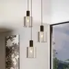 EGLO Gorosiba - Hanglamp - E27 - Ø 41 cm - rookglas - Zwart