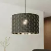 EGLO, Suspension, Suspension MARASALES 1x E27 noir/laiton (E27, 0 lm)