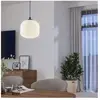 EGLO, Suspension, Suspension MANTUNALLE 1x E27, noir/blanc (E27)