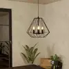 EGLO Tarle Hanglamp - E14 - Ø 44,5 cm - Zwart