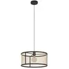 EGLO Dellow hanglamp - E27 - Ø 32 cm - Zwart|Goud