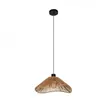EGLO Lavister Hanglamp - E27 - Ø 39 cm - Zwart/Bruin - Papier