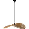 EGLO Siruela Hanglamp - E27 - 80 cm - Bruin|Zwart - Papier