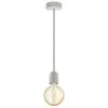 Eglo Yorth Plafonnier Slim Suspension Gris