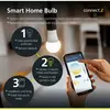 EGLO connect.z Ampoule LED E27 connectée, ST64, ZigBee, contrôlable pa...