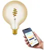 EGLO connect.z Ampoule LED E27 connectée, G125, ZigBee, contrôlable pa...